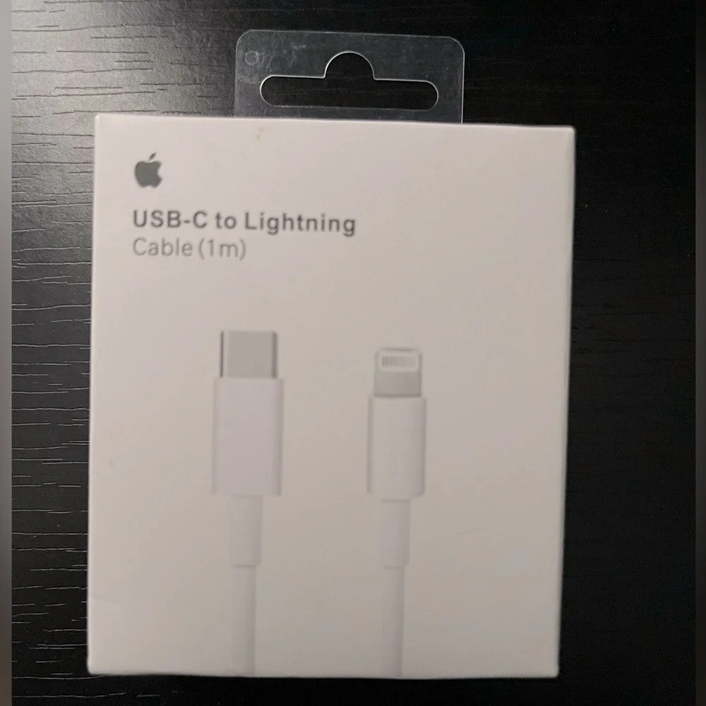 Apple Lightning charging Cable 1 m